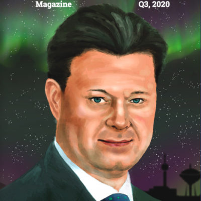 Kari Vatanen on the cover of EQDerivatives Magazine.