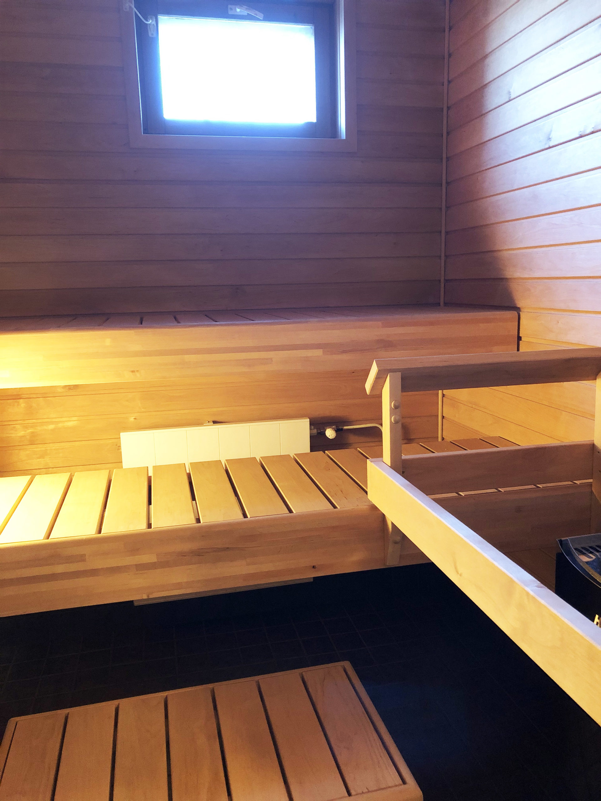 "sauna."